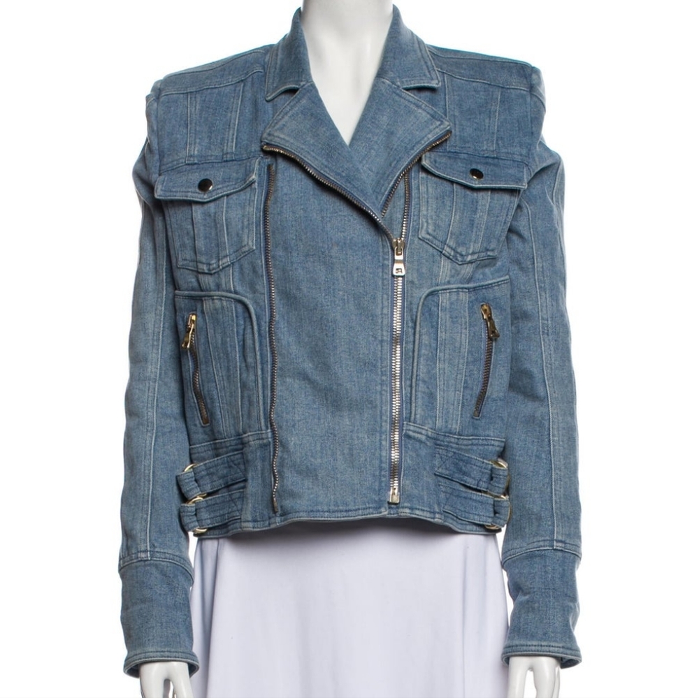 NWT Balmain Denim Jacket